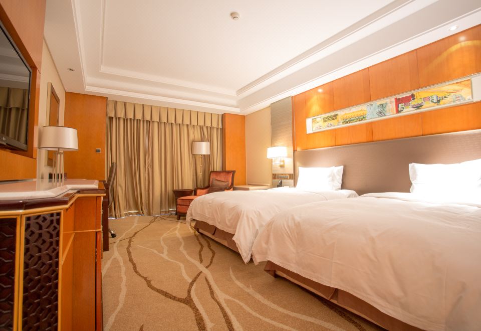 豪华长城景观家庭连通房