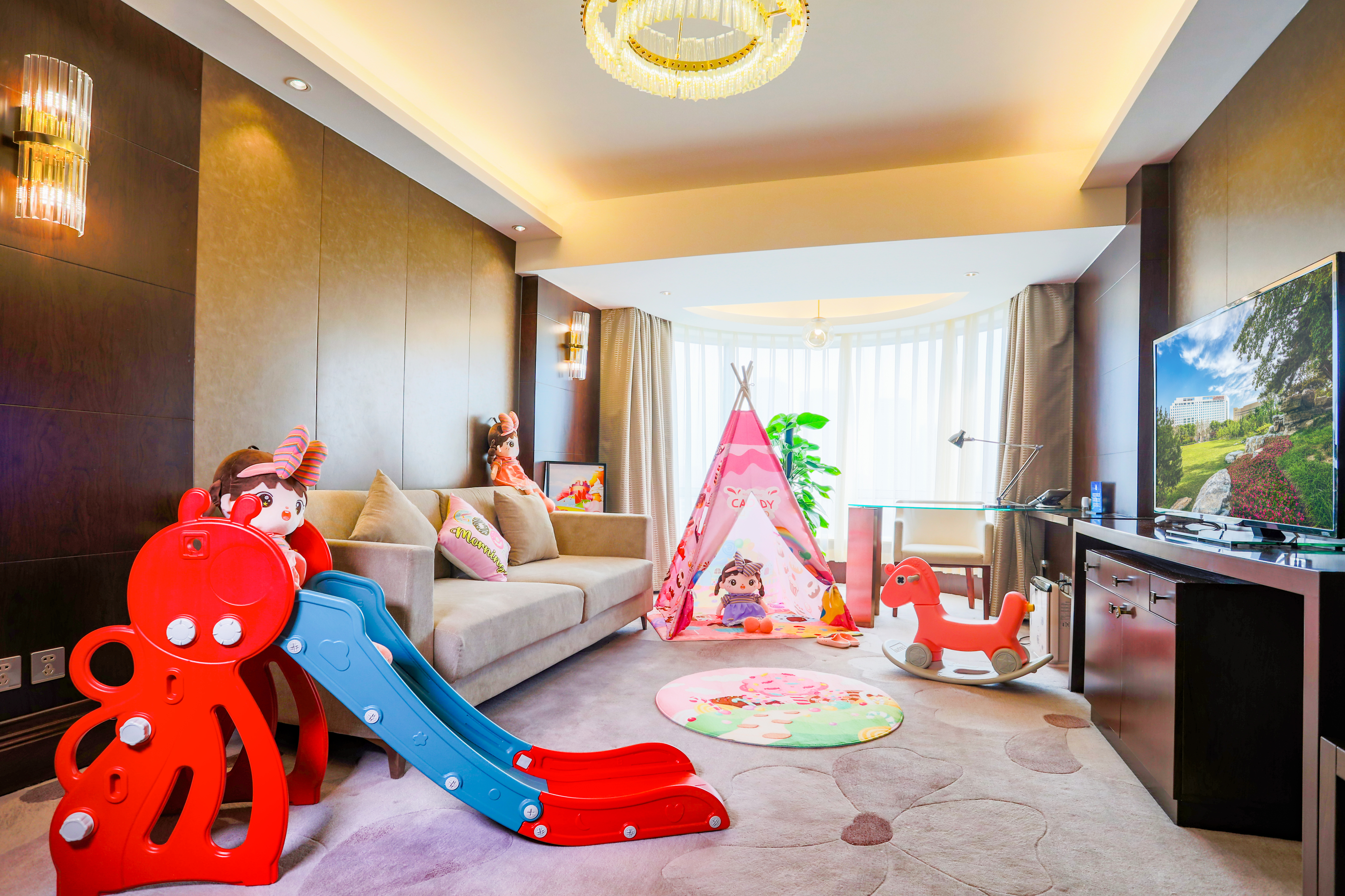 糖果城堡亲子套房