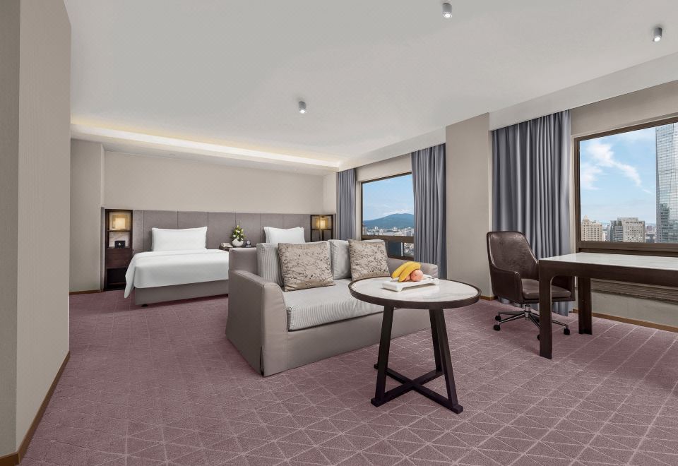 金陵楼典雅商务双床房