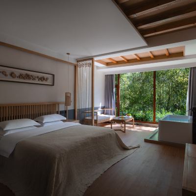 新柳·晨光滿園花園大床房 聚舍The House｜Forest Coffee Theme Hotel·大美華宿（森氧臨溪咖啡主題店）優惠