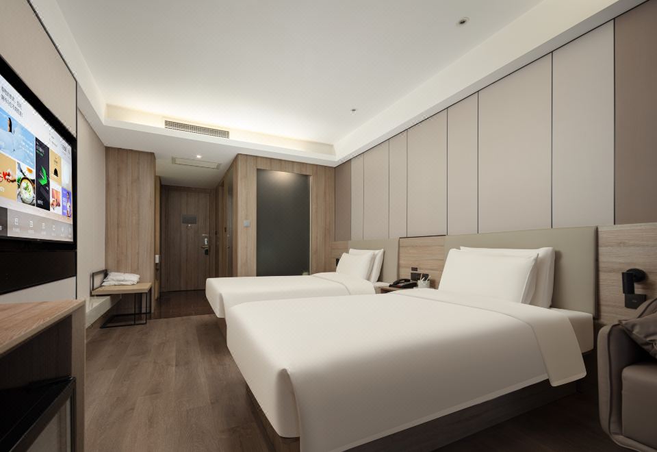 几木双床房[深睡枕+小冰箱+浴袍]