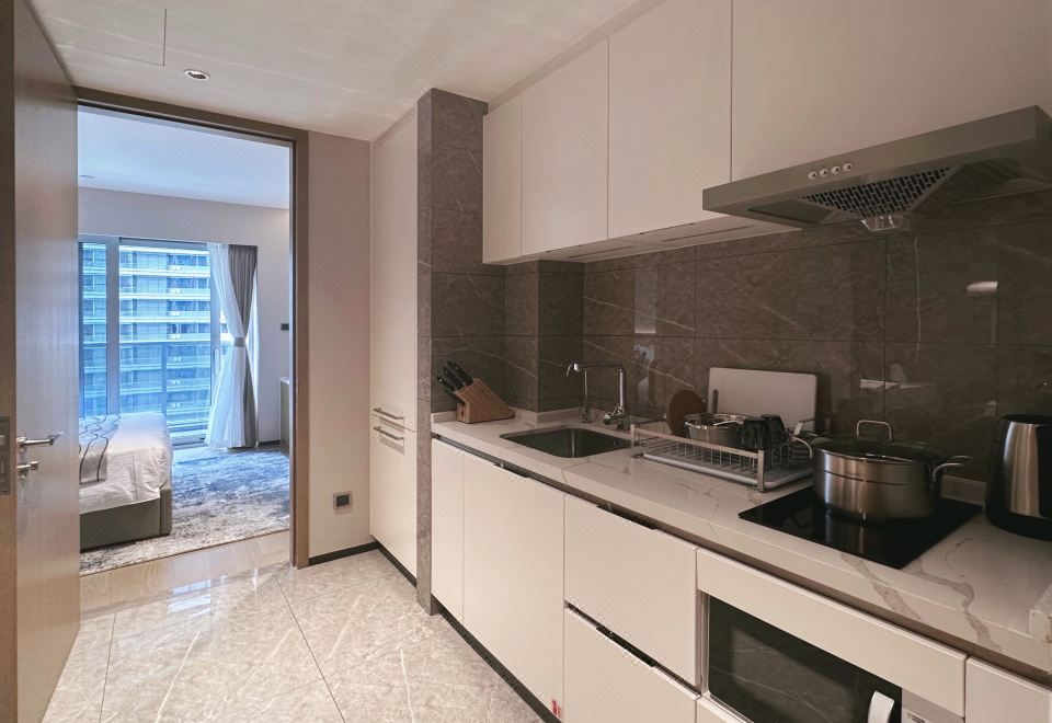 单房公寓（洗烘机+冰箱+投屏）