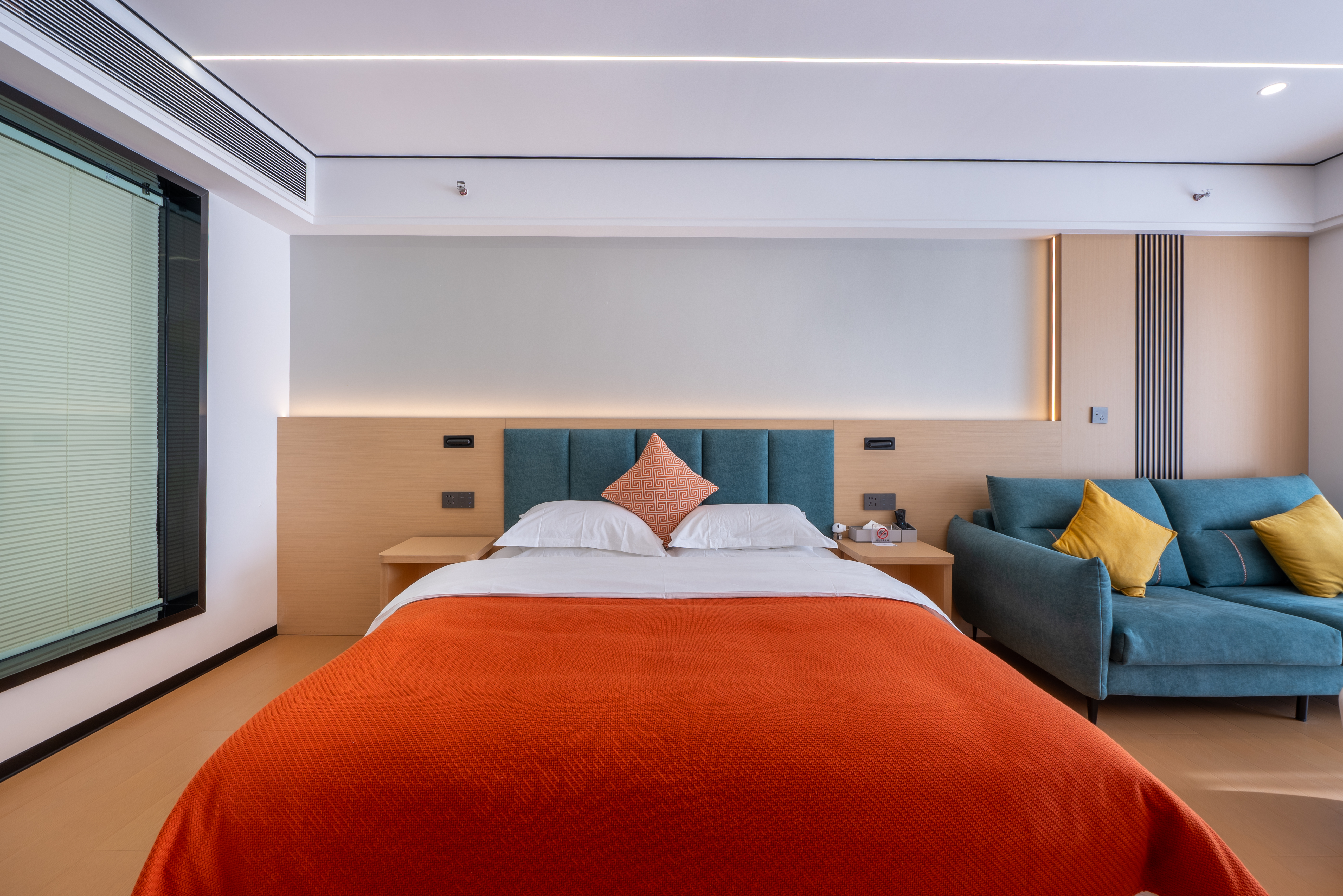 海景轻奢大床房（倚窗摇椅观海景落日+遥望非遗永子棋院+定制静眠床品+智能马桶）