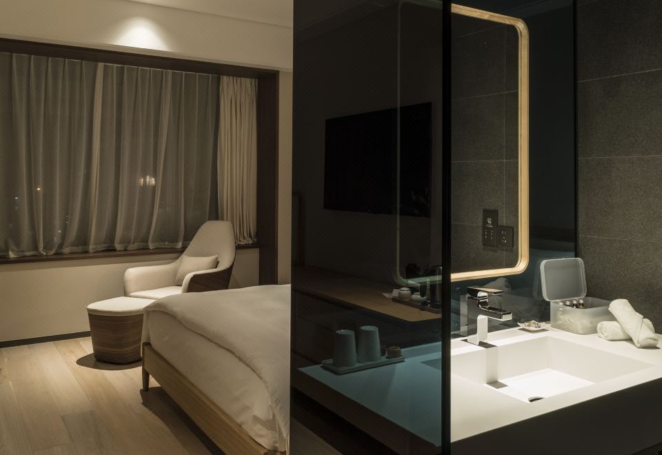 智慧園景雙床房