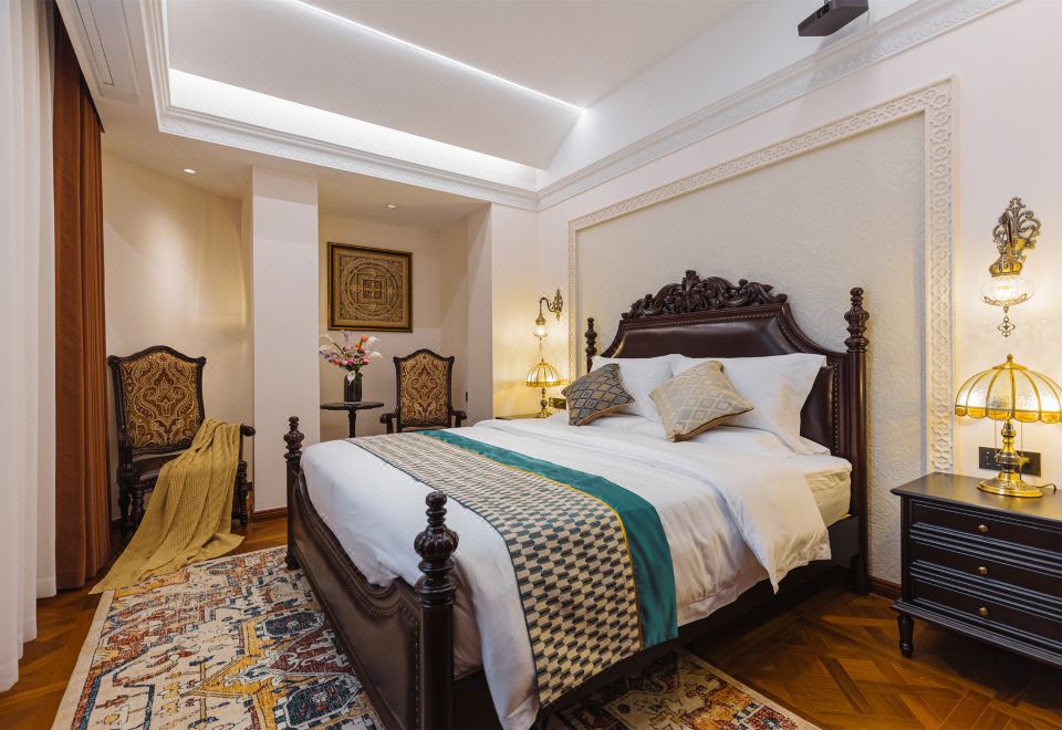 賽琳|隱世大床房（湯池+投影+空氣凈化器）