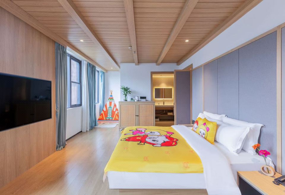 Yanyuan Berlin Lake Apple FarmShan Shui Qing Oxygen Family Room