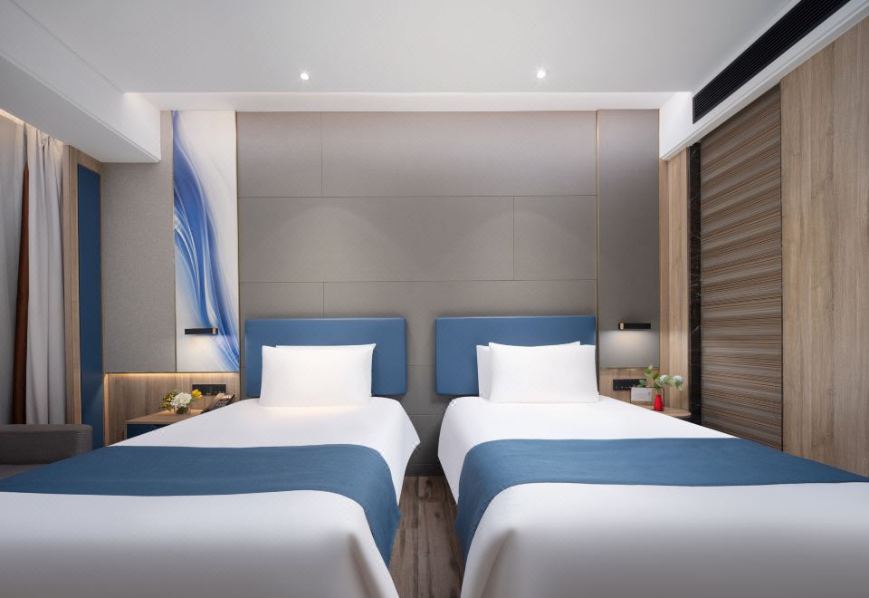 氧吧舒适双床房（负离子净化器+零压床垫）