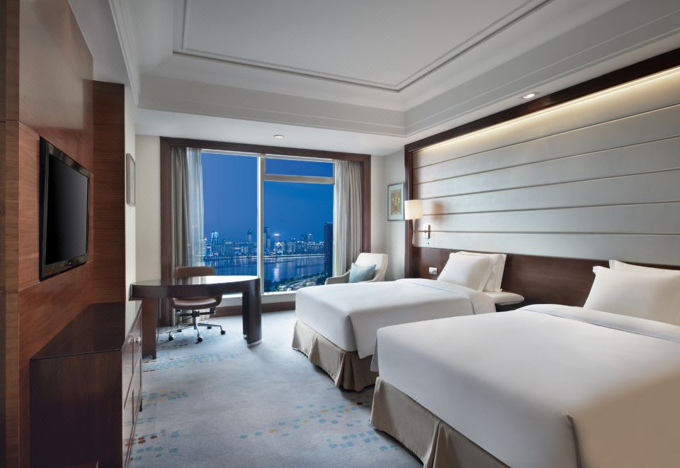 綺夢煙花江景雙床房