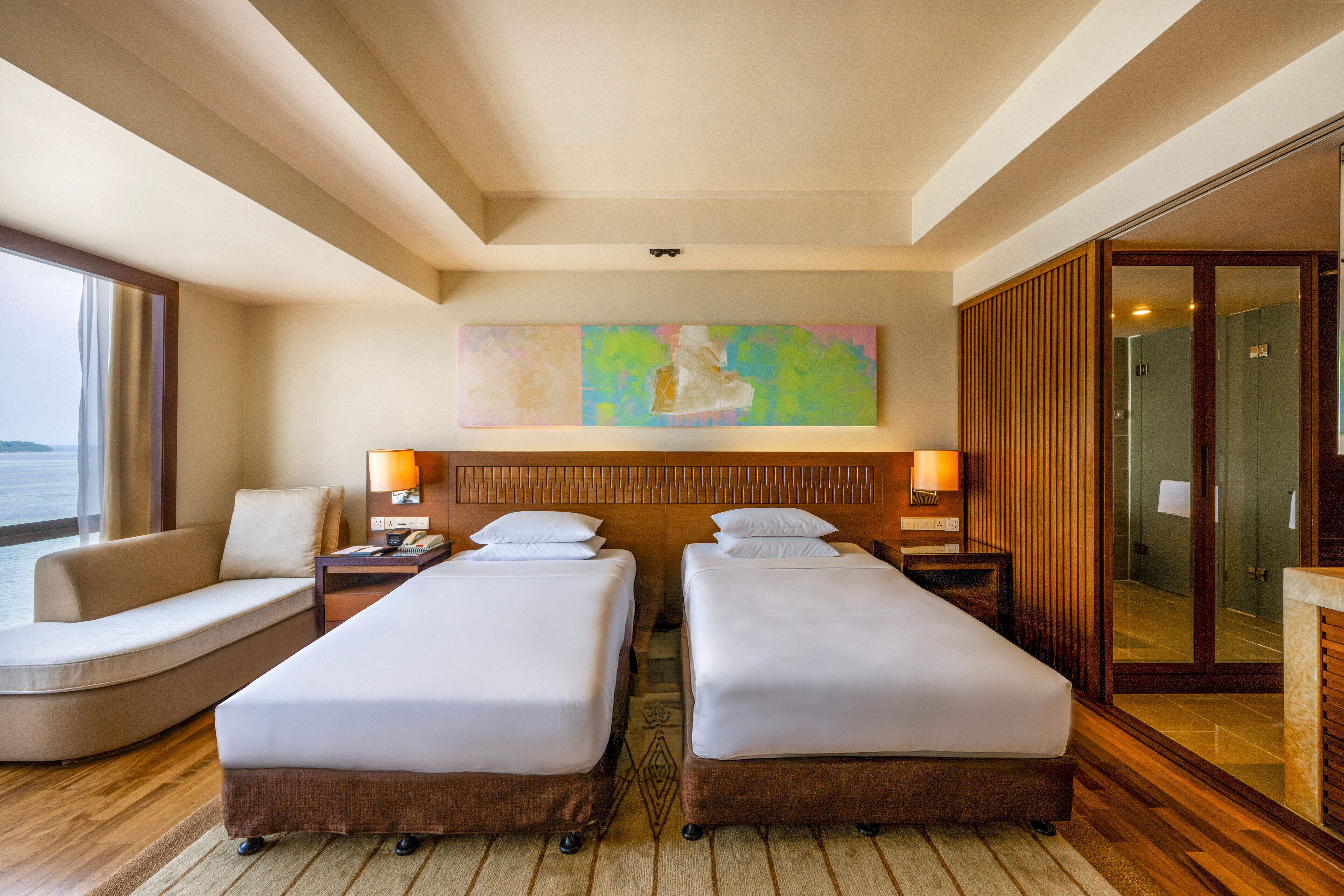 海景俱乐部双床房