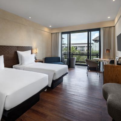 園景豪華雙床房 峇里島勒吉安海灘鉑爾曼酒店優惠