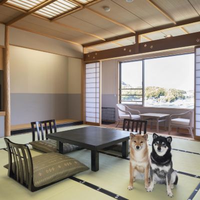 【レイクビュー】和室12.5畳（禁煙） 浜名湖わんわんパラダイスホテル クーポン