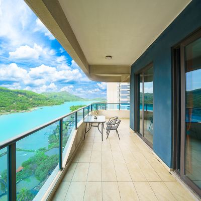 豪華山水兩居家庭套房 萬寧神州半島雲想海景公寓優惠