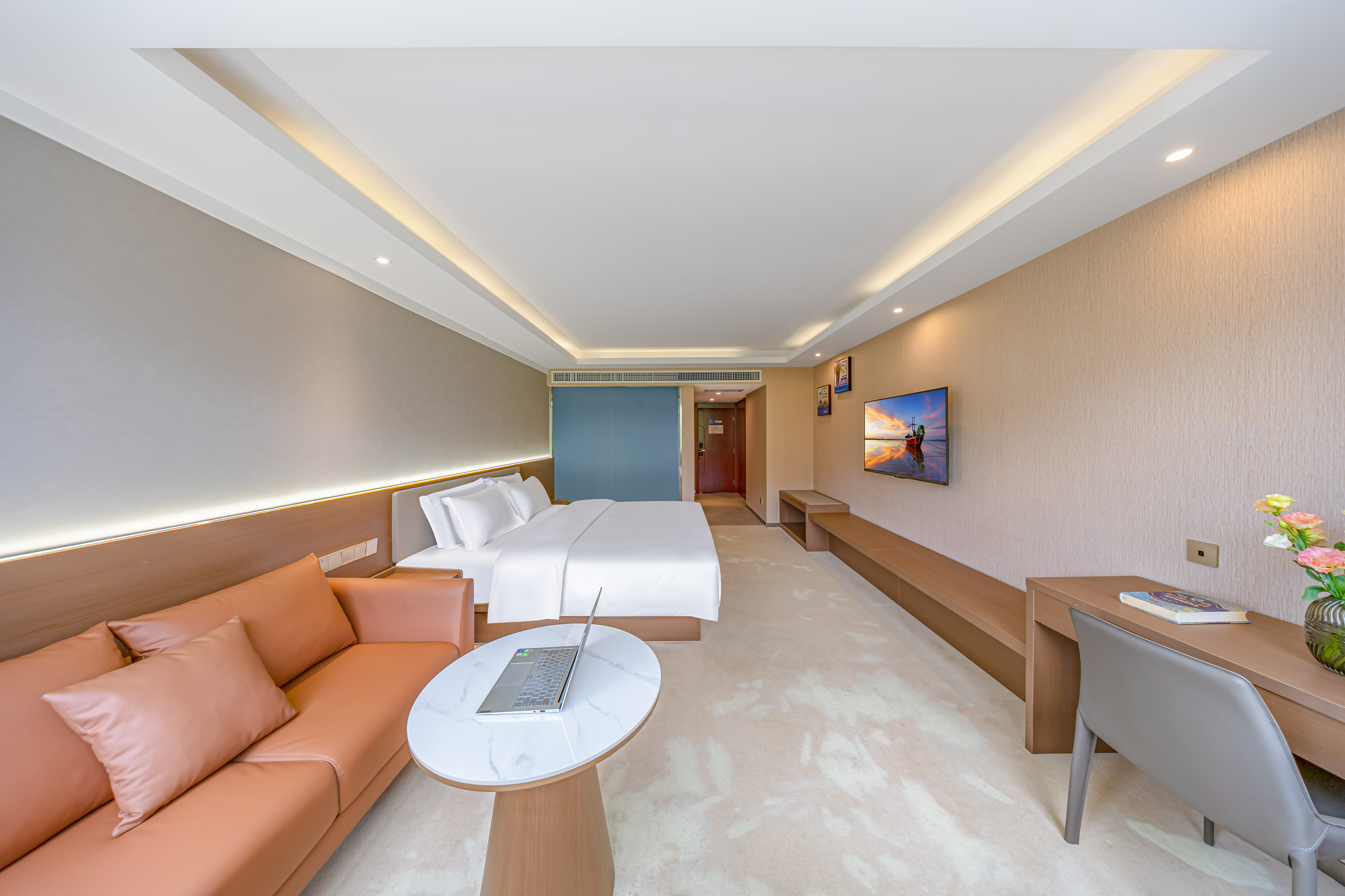 安静好睡眠·商旅大床房『明亮好办公+空调可制热』