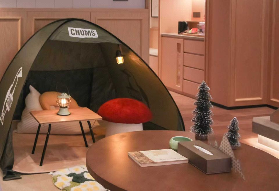 庭院露营风复式房