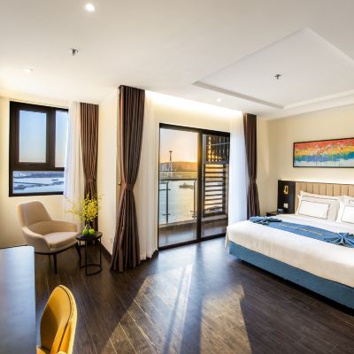 海灣景尊貴特大號床間 貝斯特韋斯特精品下龍藍寶石酒店優惠