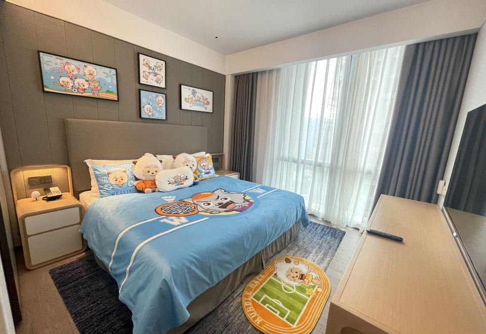 Ascott Raffles City ChongqingPleasant Goat And Big Big Wolf Family Theme Suite(Two-Bedroom Deluxe)
