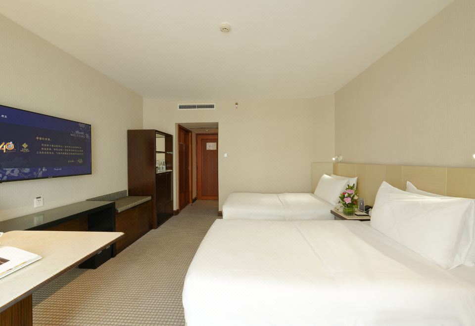 金陵楼经典豪华双床房