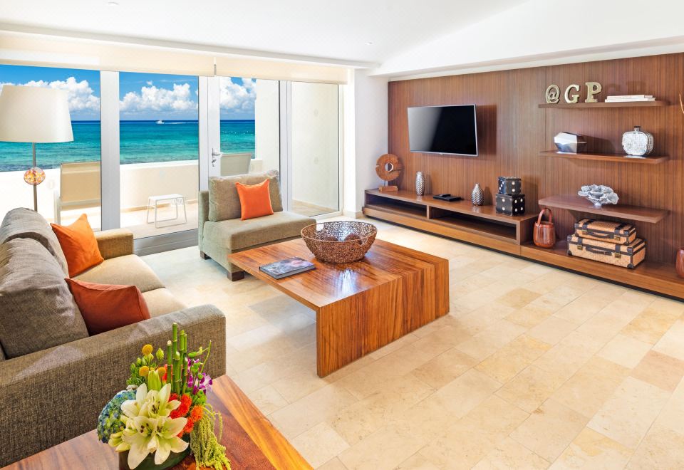 加勒比海濱套房