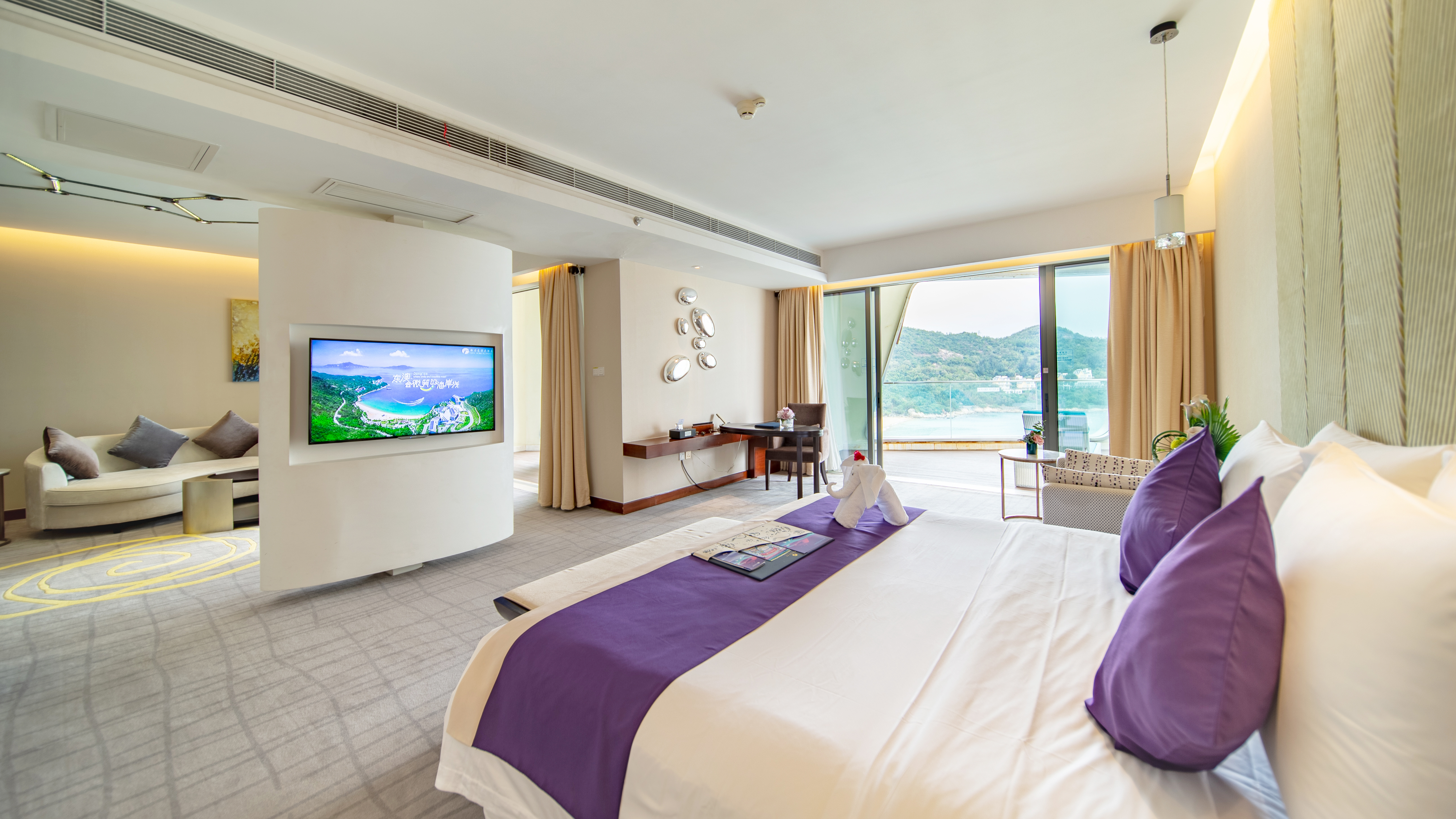 开放式海景套房