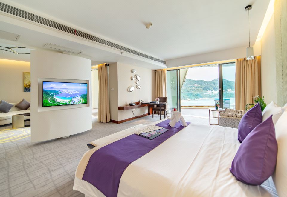 开放式海景套房