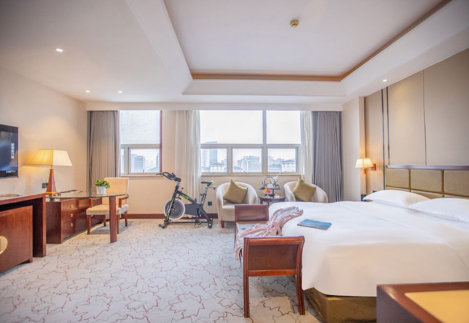 智能行政运动大床房（小度音箱+助眠床垫）