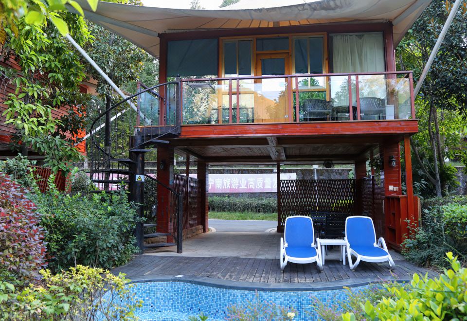 Ningnan Kaidilira Wenquan Wellness Resort CampFeatured Tent (Double Bed)