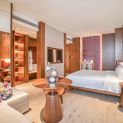 嶺南浴缸套房 | 化妝鏡 索特來·旋宮飯店（佛山祖廟嶺南天地店）優惠