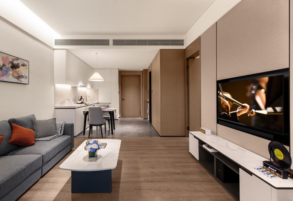 Ascott Fengyishan ShenzhenDeluxe Suite - 1-Room, Mountain-View (Pets Allowed)