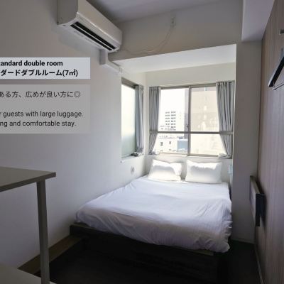 標準雙人床房（帶公共浴室） 南千住青年旅舍優惠
