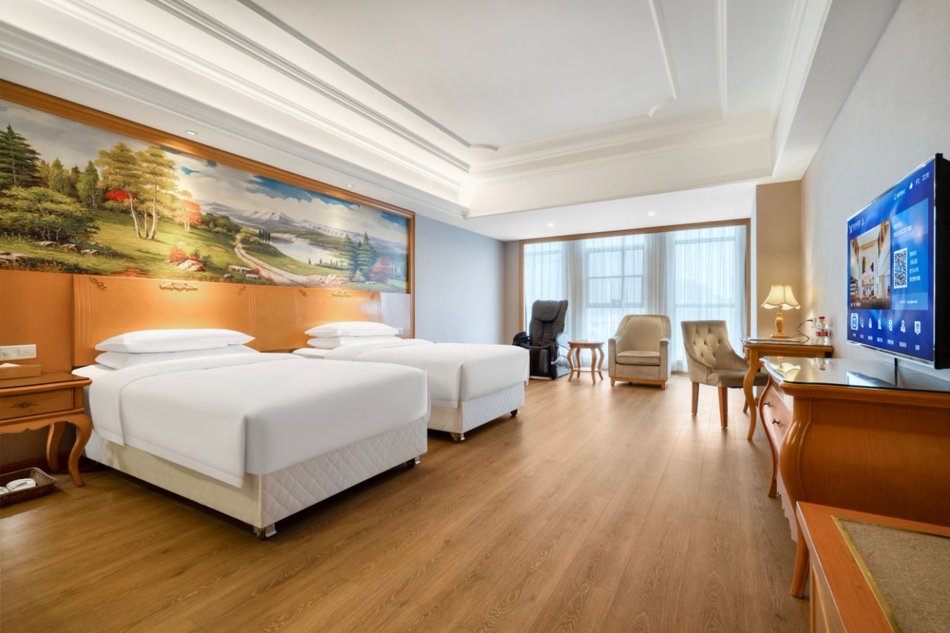 Vienna Hotel (Chengdu Pearl River Plaza)健康双床房