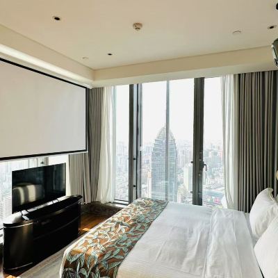 影音行政單房公寓（90寸投影幕布+極米M03藍牙遙控） 無錫雅詩閣雲蝠服務公寓優惠