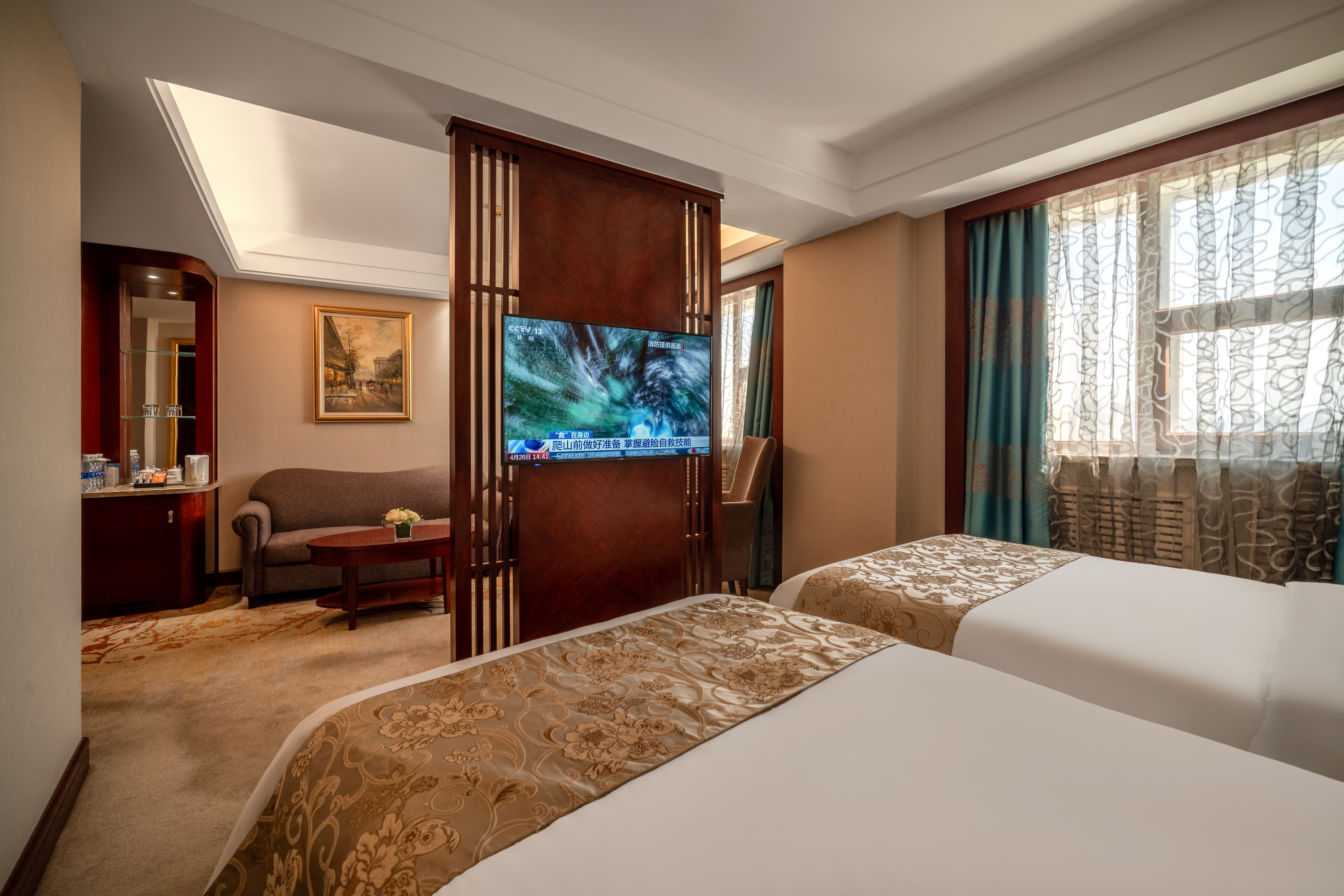 荷里活時尚房·豪華浴缸·潤境加濕器