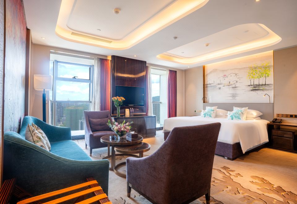 豪华大床房（双洗手间+小会客厅）