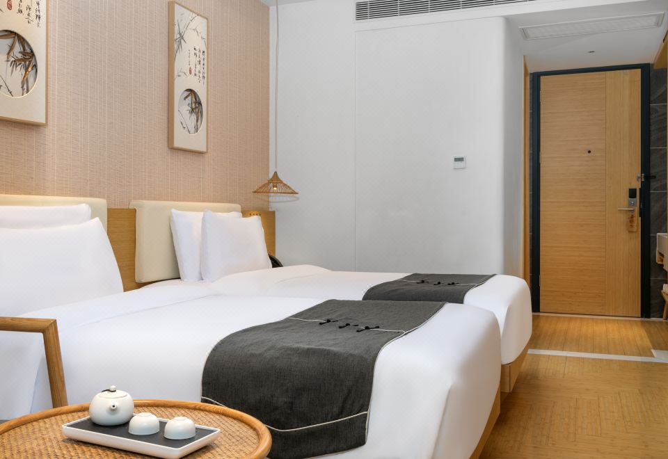 Jianguo HIDDEN Hotel (Nanjing Sun Yat-sen's Mausoleum Area Wutong Avenue)Guestroom - Double Occupancy (Singlebed)