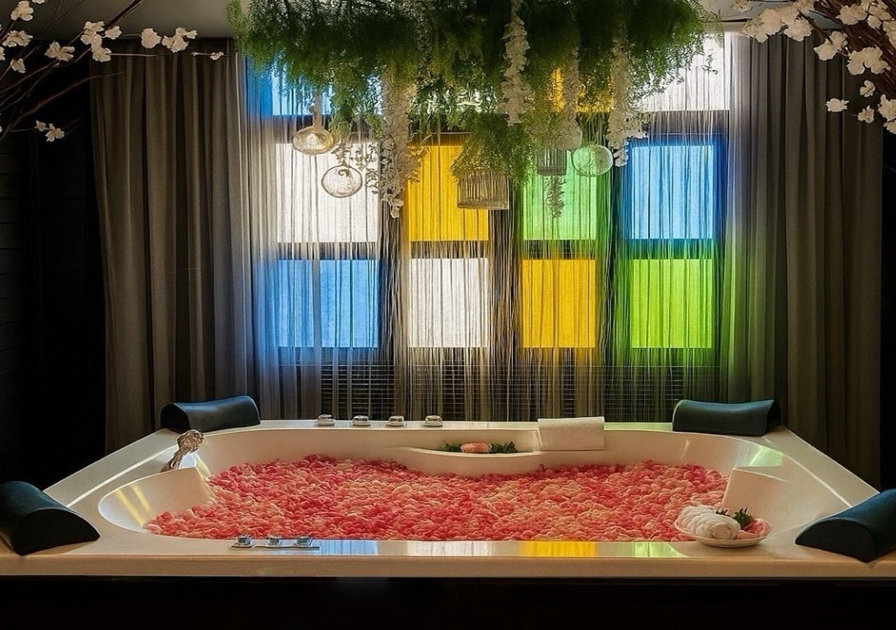 蜜月nakara套房帶陽臺（含氣泡酒1瓶，玫瑰花瓣）