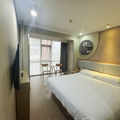 高級大床房 如家飯店（北京西直門北京北站店）優惠