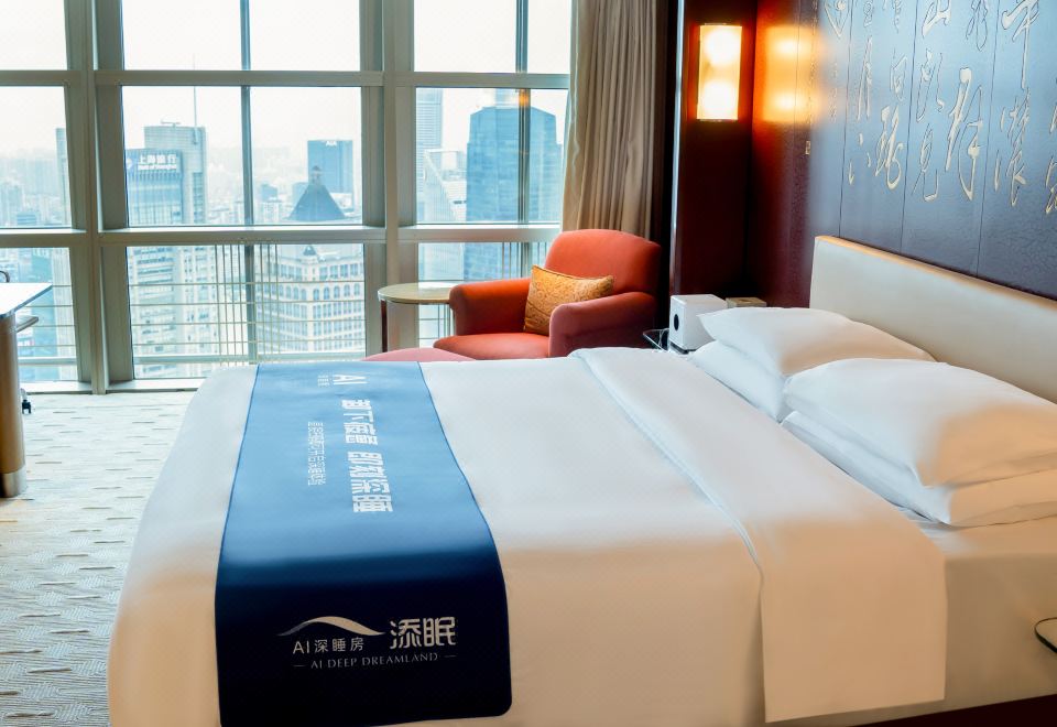 君悅江景添眠AI深睡特大床房