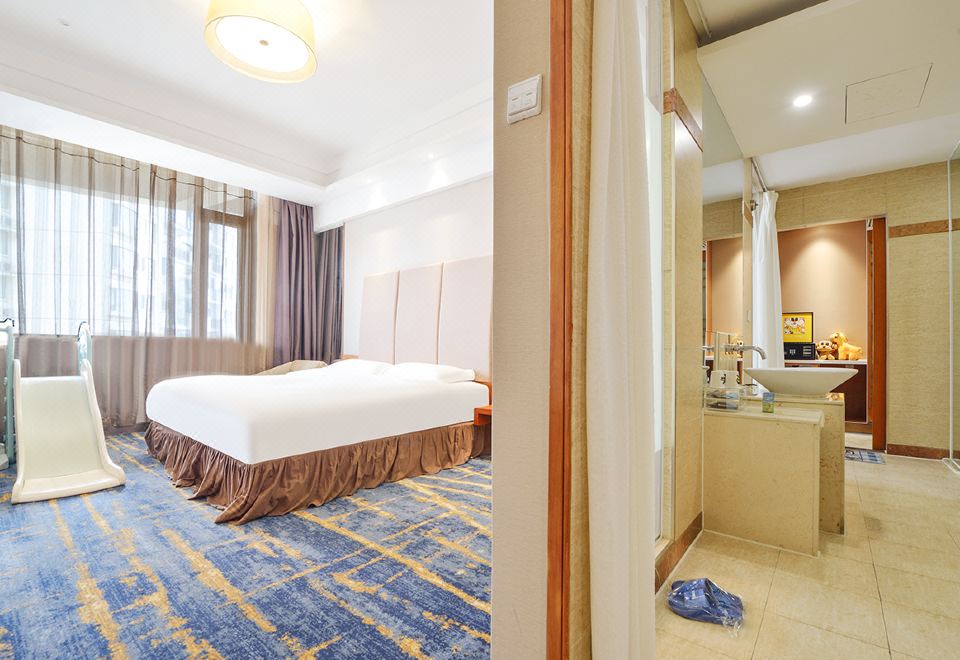 温馨.现代景双卧套房│亲子配套+浴缸+智能马桶