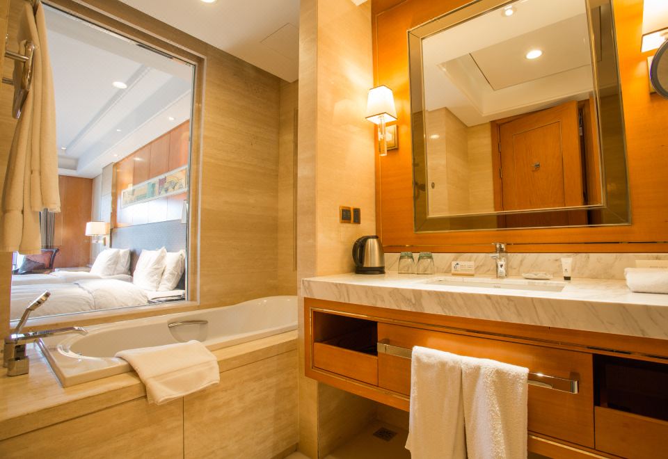 豪华长城景观家庭连通房