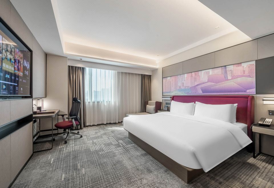 舒适大床房（智慧客房+手机电视投屏+欢乐Minibar）