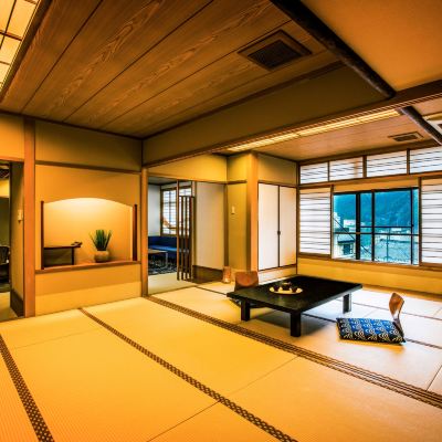 【禁煙】ジュニアスイート和室2間 内風呂なし(眺望なし) 湯快リゾート 下呂温泉 下呂彩朝楽 別館 クーポン