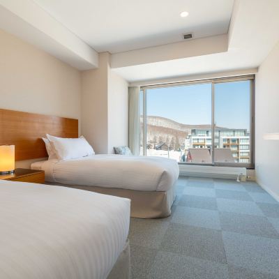 2臥房套房（Annupuri View-twin） 二世谷察殿飯店優惠