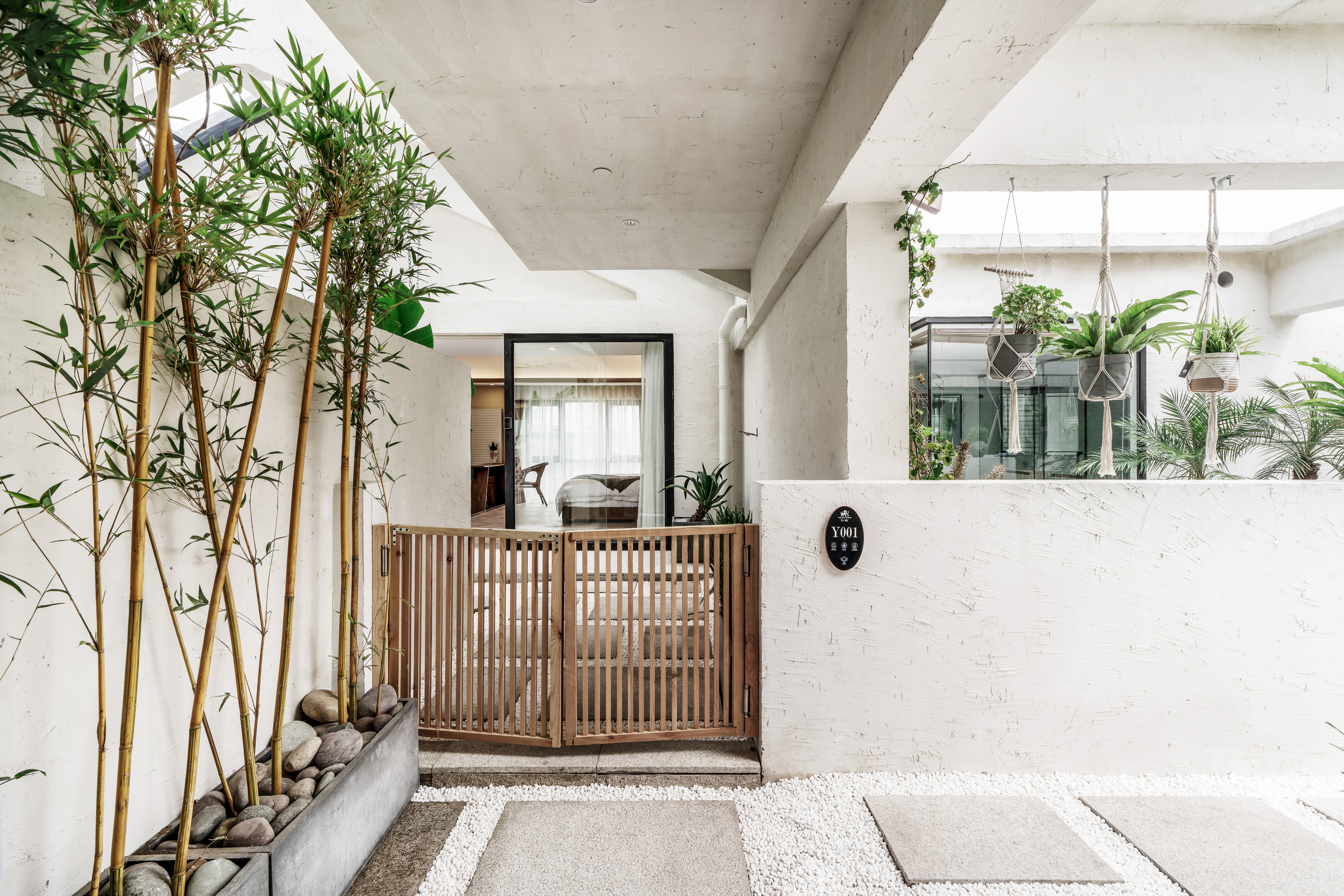 豪华花园泡池套房