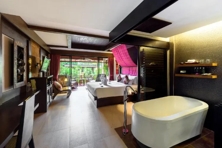 ห้องดีลักซ์ พร้อมวิวสวน