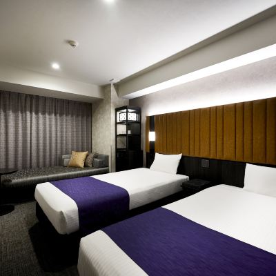 標準雙床房（帶梳化床） 京都丸太町曼迪設計飯店優惠