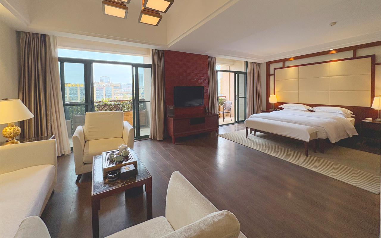 温泉高级套房（温泉水+观景大阳台）