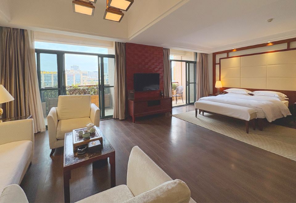 溫泉高級套房（溫泉水+觀景大陽臺）