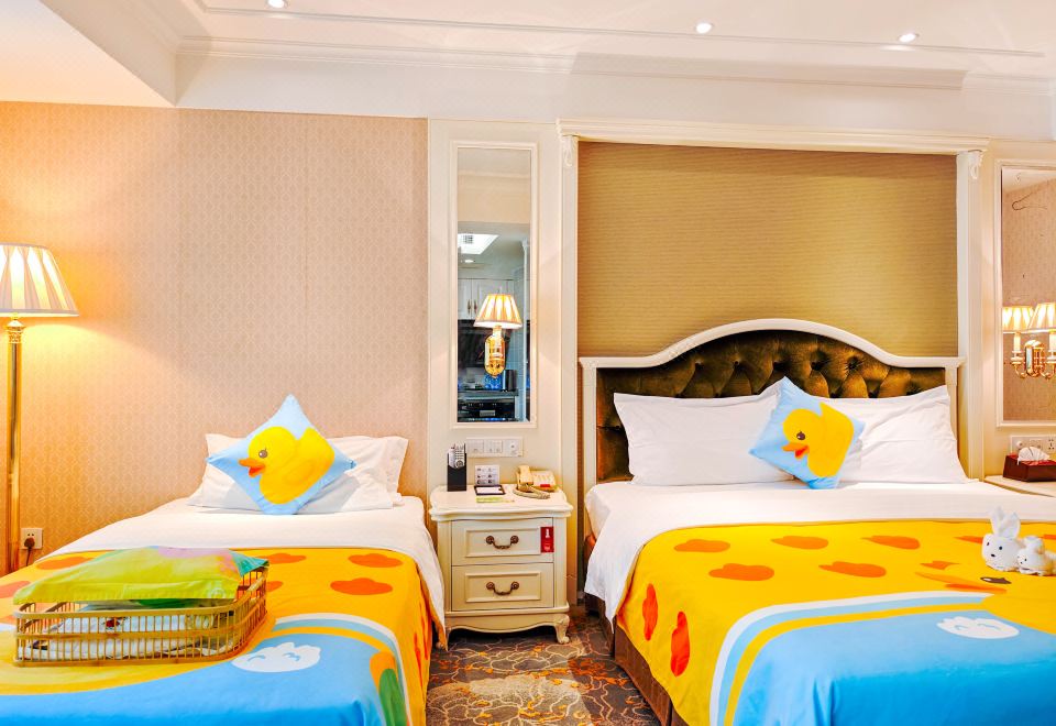 童趣親子房（親子布置+小童用品+洗衣機+超大洗浴間）