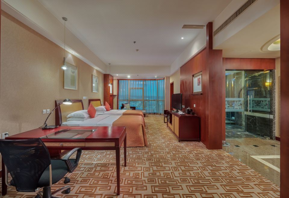 高級金源雙床房