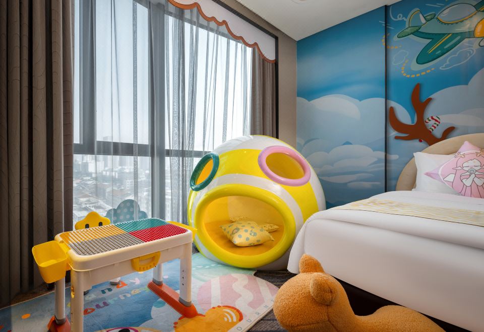 糖果飞屋主题双床房（俏皮鱼嘴）